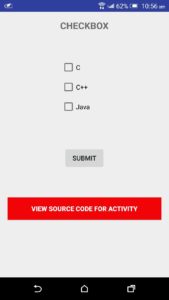 Android Checkbox source code download