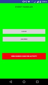 Android Button onclick