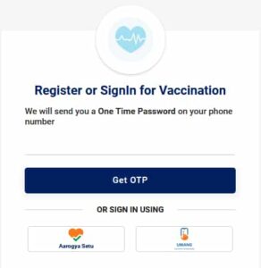 Register Co-WIN for Covid-19 Vaccine 18 to 44 years