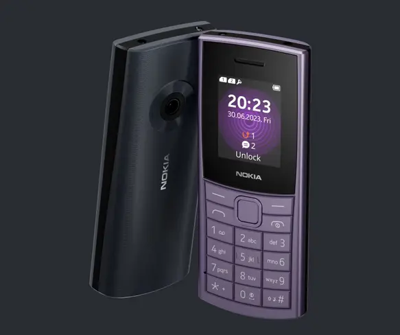 Nokia feature phones Nokia 110 4G (2023) and Nokia 110 2G