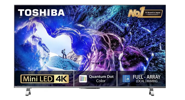 Toshiba M650 Smart TV, Toshiba M650 Mini LED, Quantum Dot Color, Full Array Local Dimming Pro