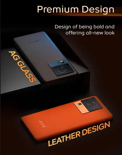 iQOO Neo 7 Pro design, look and finish