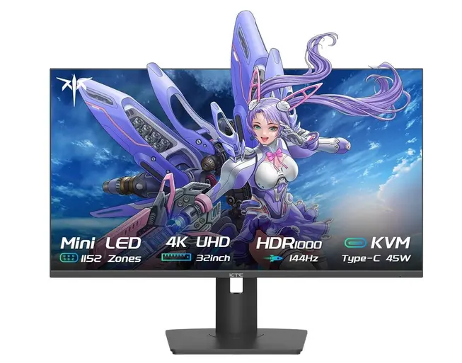  KTC M32P10S 4K Mini LED gaming monitor full specs and features