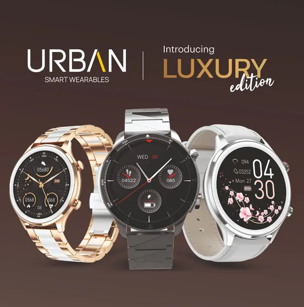 URBAN Luxury Smartwatches- URBAN Titanium, URBAN Dream, and URBAN Rage