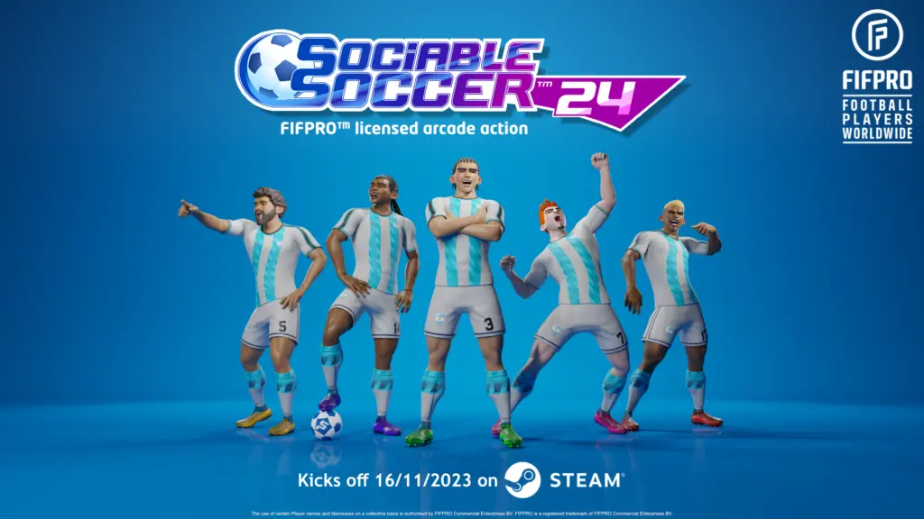 Sociable Soccer 24 The Kickoff Date, Nov 16, 2023